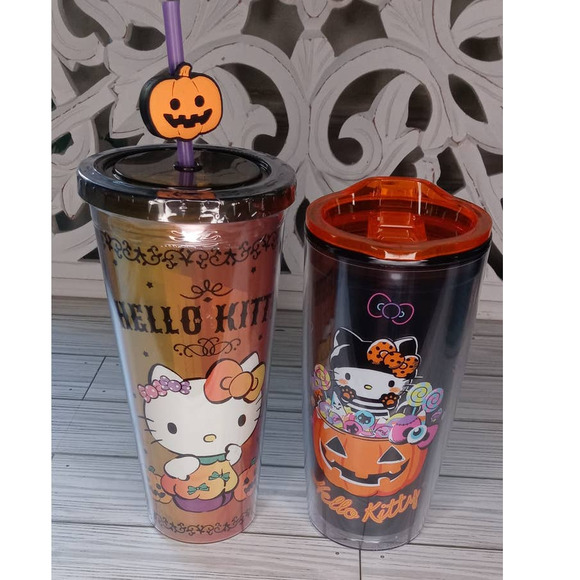 Halloween Hello Kitty Tumbler Set - Picture 1 of 6
